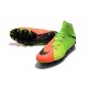 Scarpe da Calcio Nuovo Nike Hypervenom Phantom 3 DF FG - Verde Arancio
