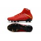 Scarpe da Calcio Nuovo Nike Hypervenom Phantom 3 DF FG - Rosso Oro