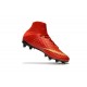 Scarpe da Calcio Nuovo Nike Hypervenom Phantom 3 DF FG - Rosso Oro