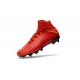 Scarpe da Calcio Nuovo Nike Hypervenom Phantom 3 DF FG - Rosso Oro