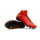 Scarpe da Calcio Nuovo Nike Hypervenom Phantom 3 DF FG - Rosso Oro
