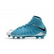 Scarpe da Calcio Nuovo Nike Hypervenom Phantom 3 DF FG - Blu Bianco