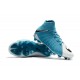 Scarpe da Calcio Nuovo Nike Hypervenom Phantom 3 DF FG - Blu Bianco