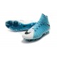 Scarpe da Calcio Nuovo Nike Hypervenom Phantom 3 DF FG - Blu Bianco