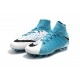Scarpe da Calcio Nuovo Nike Hypervenom Phantom 3 DF FG - Blu Bianco