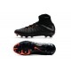 Scarpe da Calcio Nuovo Nike Hypervenom Phantom 3 DF FG - Nero Metallico
