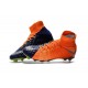 Scarpe da Calcio Nuovo Nike Hypervenom Phantom 3 DF FG - Arancio Blu