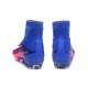 Scarpa Uomo Nike Mercurial Superfly 5 FG ACC Rosa Bianco Blu