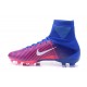 Scarpa Uomo Nike Mercurial Superfly 5 FG ACC Rosa Bianco Blu