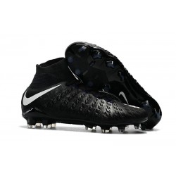 Nike Hypervenom Phantom III Dynamic Fit FG ACC Scarpa Calcio (Nero Bianco)