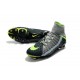 Nike Hypervenom Phantom III Dynamic Fit FG ACC Scarpa Calcio (Nero Grigio Verde)