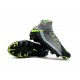 Nike Hypervenom Phantom III Dynamic Fit FG ACC Scarpa Calcio (Nero Grigio Verde)