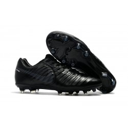 Scarpa da Calcio Nike Nuovo 2017 Tiempo Legend VII FG - Tutto Nero