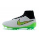 Scarpe Da Calcio Nike - Scarpe Nike Magista Obra Fg - Terreni Compatti - Nero Bianco Verde