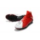 Scarpe da Calcio Nuovo Nike Hypervenom Phantom 3 DF FG - Rosso Bianco