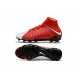 Scarpe da Calcio Nuovo Nike Hypervenom Phantom 3 DF FG - Rosso Bianco