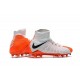 Nike Hypervenom Phantom III Dynamic Fit FG ACC Scarpa Calcio Bianco Arancione Bianco