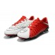 Scarpe da Calcio Nike Hypervenom Phantom 3 FG - Rosso Bianco Nero