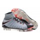 Nuovo Nike Hypervenom Phantom III DF FG Scarpa Calcio Grigio Nero Arancione