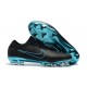Nuovo Scarpe da calcio - Nike Mercurial Vapor Flyknit Ultra FG Blu Nero