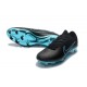 Nuovo Scarpe da calcio - Nike Mercurial Vapor Flyknit Ultra FG Blu Nero