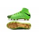 Nuovo Nike Hypervenom Phantom III DF FG Scarpa Calcio EA Verde Nero Oro