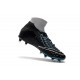 Nuovo Nike Hypervenom Phantom III DF FG Scarpa Calcio Grigio Nero Blu