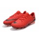 Scarpe da Calcio Nike Hypervenom Phantom 3 FG - Rosso Nero
