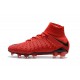 Nuovo Nike Hypervenom Phantom III DF FG Scarpa Calcio Rosso Nero
