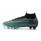 Scarpe Da Calcio Nike Mercurial Superfly VI Club Ronaldo FG - Uomo Giada Clear Oro Metallic Nero