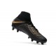 Nuovo Nike Hypervenom Phantom III DF FG Scarpa Calcio Nero Oro Metallic