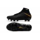 Nuovo Nike Hypervenom Phantom III DF FG Scarpa Calcio Nero Oro Metallic