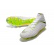 Nuovo Nike Hypervenom Phantom III Elite DF FG Scarpa Calcio Bianco Grigio Metallic Volt