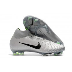 Scarpe Da Calcio Nike Mercurial Superfly VI 360 Elite FG - Uomo Grigio Argento