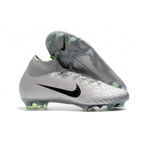 Scarpe Da Calcio Nike Mercurial Superfly VI 360 Elite FG - Uomo Grigio Argento