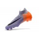 Scarpe Da Calcio Nike Mercurial Superfly VI 360 Elite FG - Uomo Viola Arancione Nero