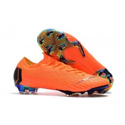Scarpe da Calcio Nike Mercurial Vapor XII 360 Elite FG Arancione Nero