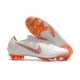 Scarpe da Calcio Nike Mercurial Vapor XII 360 Elite FG Bianco Grigio Metalli Arancione Total
