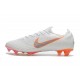 Scarpe da Calcio Nike Mercurial Vapor XII 360 Elite FG Bianco Grigio Metalli Arancione Total