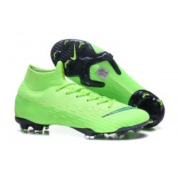 Scarpe Da Calcio Nike Mercurial Superfly VI 360 Elite FG - Uomo Verde Nero