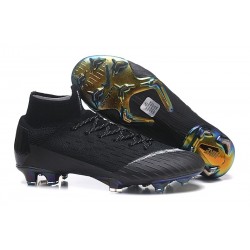 Nuove Scarpa Da Calcio Nike Mercurial Superfly VI 360 Elite FG - Nero Bianco