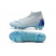 Nuove Scarpe Da Calcio Nike Mercurial Superfly VI 360 Elite FG - Azzurro
