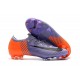Scarpe da Calcio 2018 Nike Mercurial Vapor XII 360 Elite FG Viola Arancione Nero