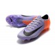 Scarpe da Calcio 2018 Nike Mercurial Vapor XII 360 Elite FG Viola Arancione Nero