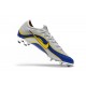 Scarpe da Calcio Nike Mercurial Vapor XII 360 Elite FG Argento Blu Giallo
