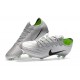 Scarpe Calcio Uomo Nike Mercurial Vapor XII 360 Elite FG Argento Nero