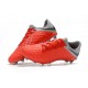 Scarpe da Calcio Nike Hypervenom Phantom III FG - Rossa Grigio