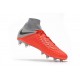 Scarpe da Calcio Nike Hypervenom Phantom III FG - Rossa Grigio