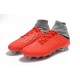 Scarpe da Calcio Nike Hypervenom Phantom III FG - Rossa Grigio