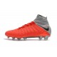 Scarpe da Calcio Nike Hypervenom Phantom III FG - Rossa Grigio